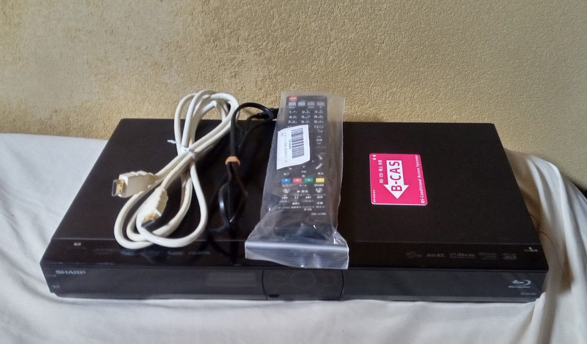 1728 SHARP AQUOS ブルーレイレコーダー BD-NW1200 HDD新同品2TB増量
