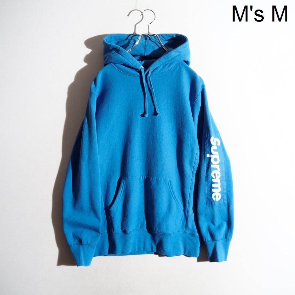 Yahoo!オークション -「supreme box logo hooded blue」の落札相場
