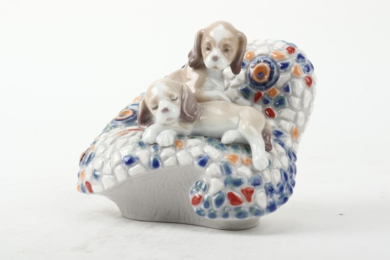 Yahoo!オークション -「リヤドロ 仔犬」(リヤドロ) (西洋陶磁)の落札