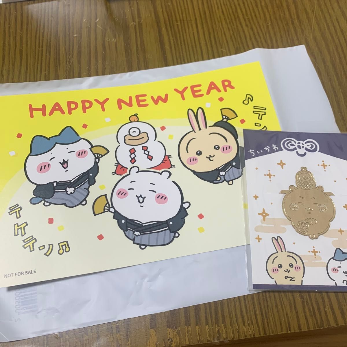 即日発送・最終値下げ【ちいかわらんど】招福 ハチワレクリップ 2024
