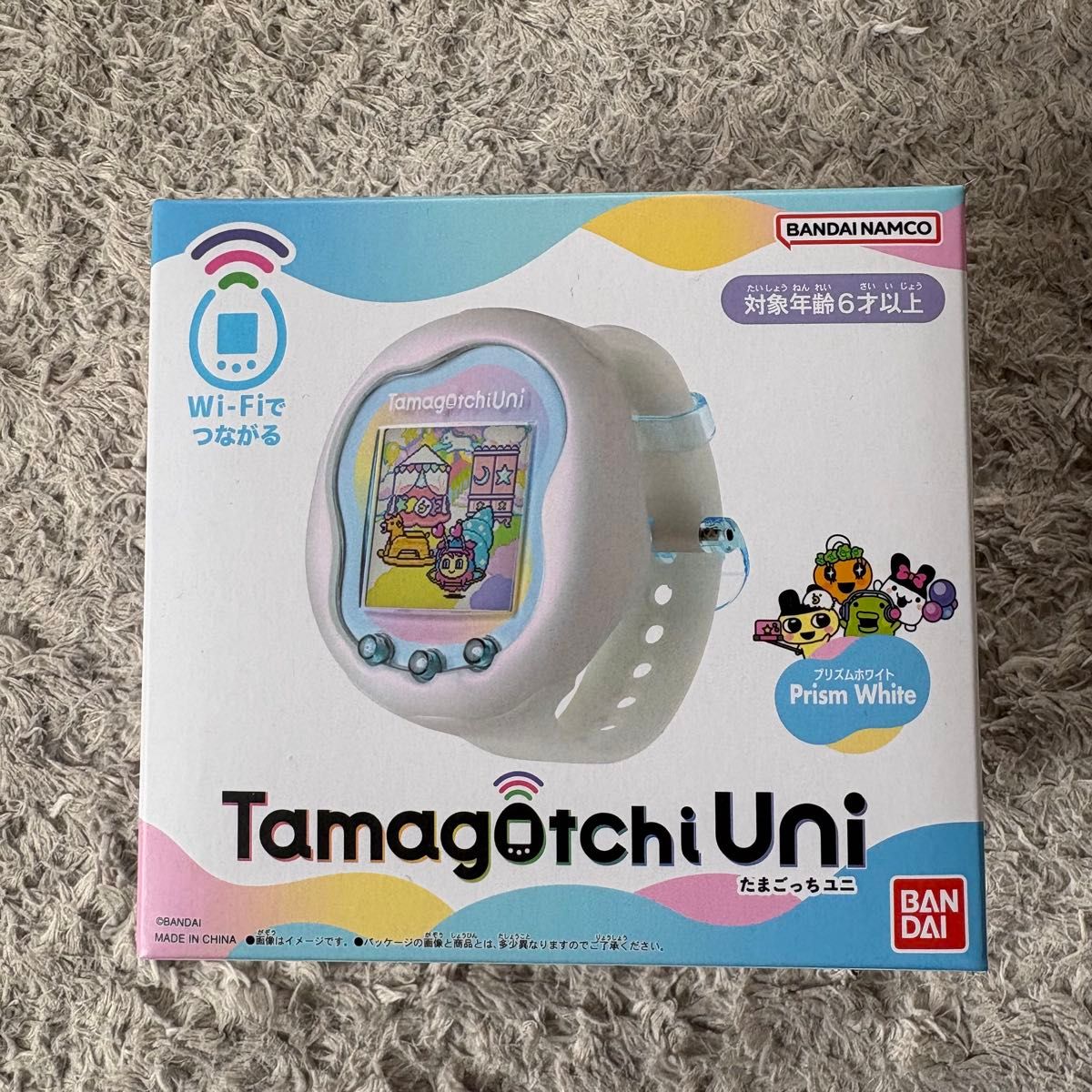 新品・未開封】たまごっちユニ プリズムホワイト Tamagotchi Uni Prism