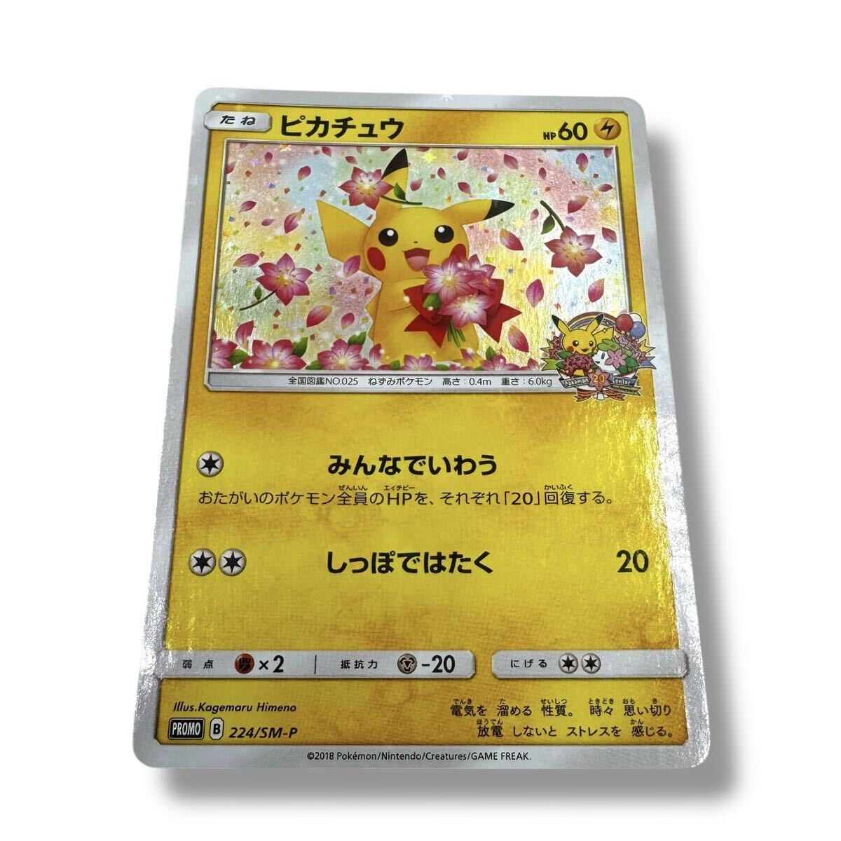 2026年最新】Yahoo!オークション -ポケモンカード 20th ピカチュウの