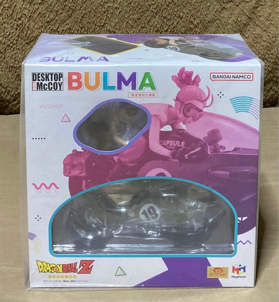 ドラゴンボール デスクドップリアルマッコイ 限定復刻仕様版 ブルマ
