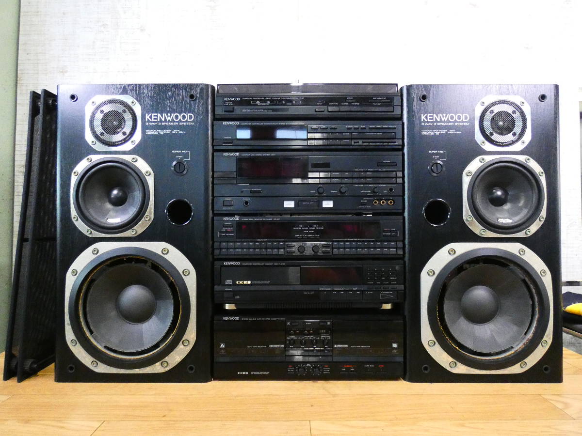 Kenwood P-7R T-7R A-7R DP-7R X-7WRコンポセット Kenwood P-7R T-7R A