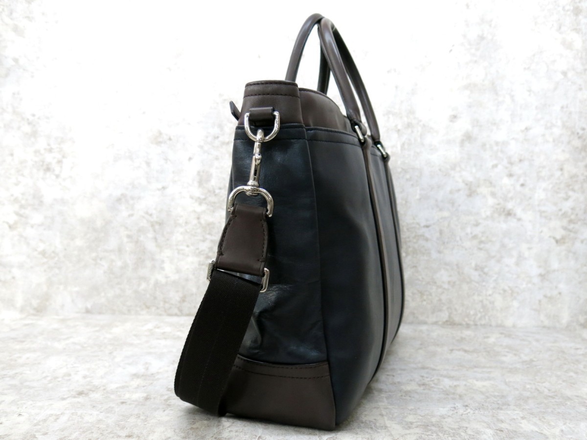 COACH コーチ メンズ レキシントン F70916 ロゴ型押し カーフ レザー