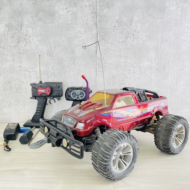 Yahoo!オークション - ジャンク品 エンジンRCカー NITRO XRC ラジコン