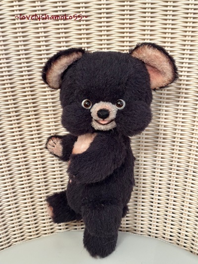 Yahoo!オークション - テディベア lovelyshamoko55 くろくまぷくちゃん