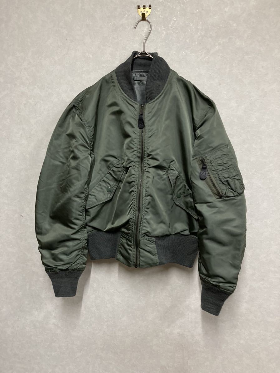 Yahoo!オークション - 90s 米軍 L-2B グランドクルー フライトジャケッ
