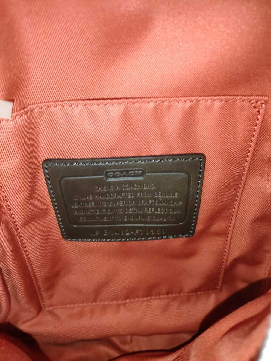 送料無料 新品未使用 COACH コーチ メンズ ボディバッグ トンプソン
