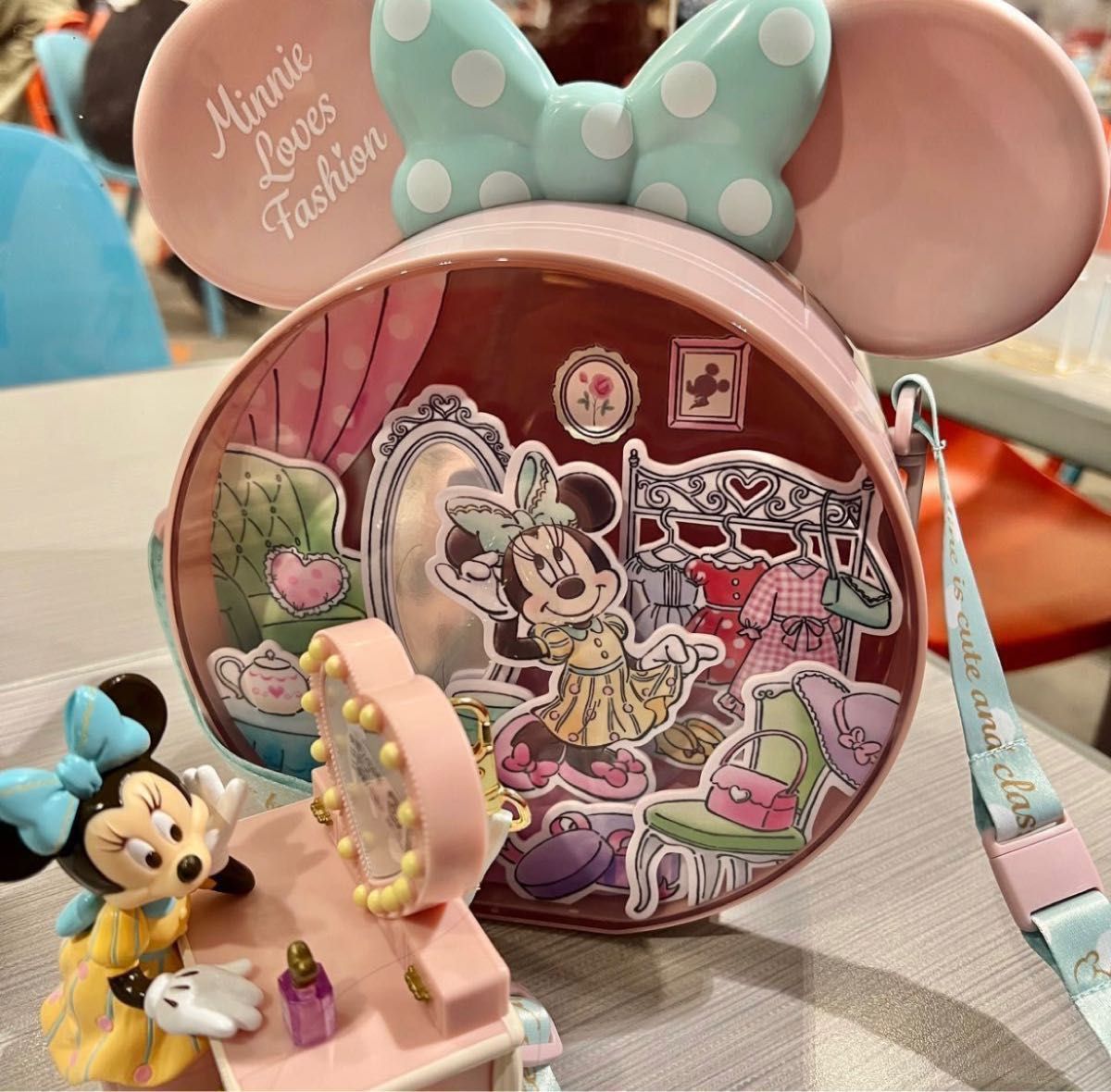 ミニー スナックケース ディズニー ポップコーンバケット ポップコーン