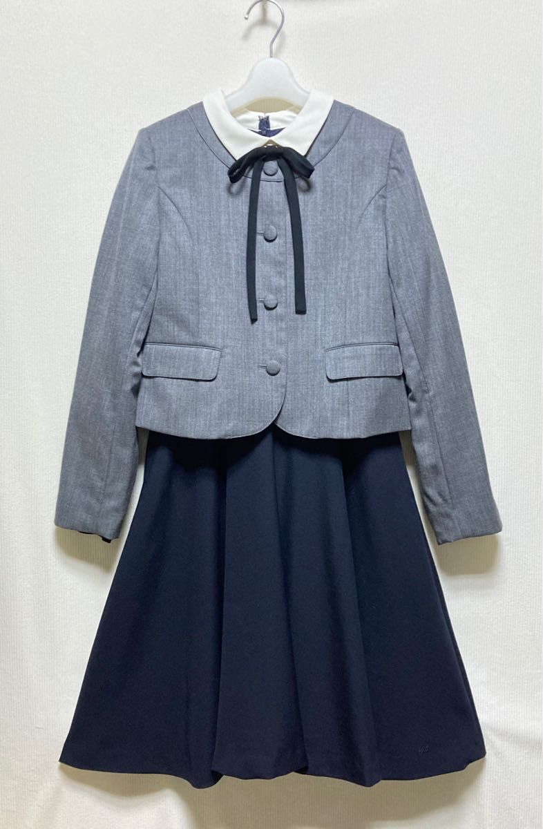 ポンポネット ジュニア 女の子 L/160 ウール100% お受験 卒服