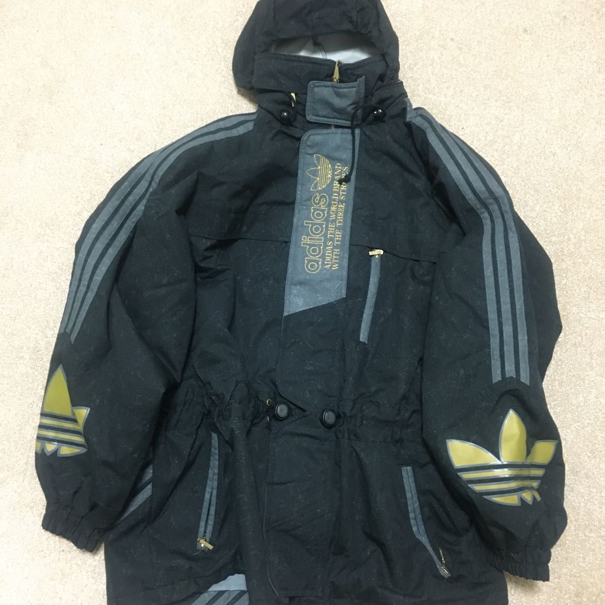 ヴィンテージ】90S adidasアディダス／スキーウェア／AA 3112／Lサイズ