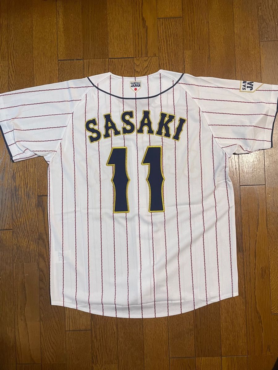 佐々木 朗希投手 2023WBC 侍ジャパン 背番号11レプリカユニホーム