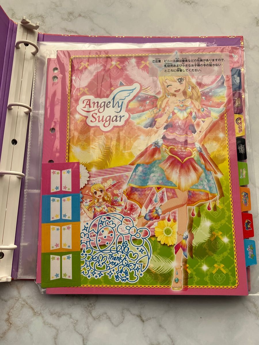 年内処分】アイカツ！ 9ポケットバインダーセット SHINING STAGE