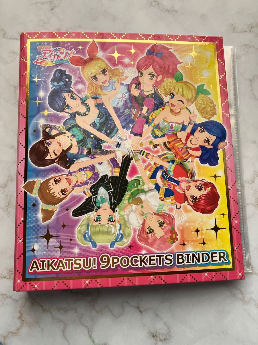 未使用 初代 アイカツ 9ポケットバインダーセット 星宮いちご 霧矢