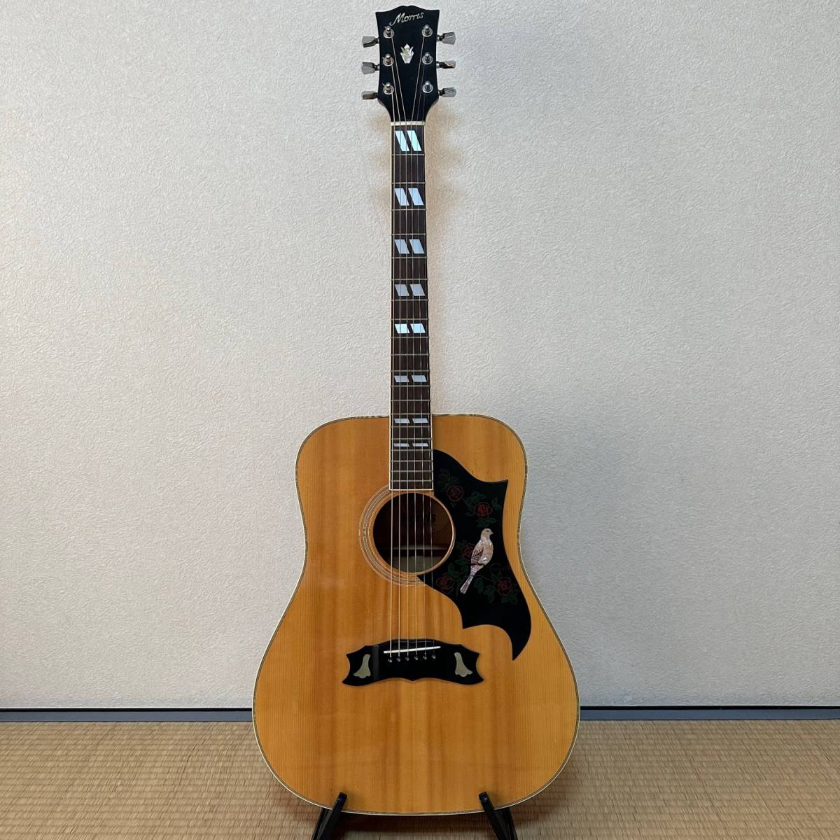 Yahoo!オークション - 希少 Morris モーリス WD-35 アコースティックギ