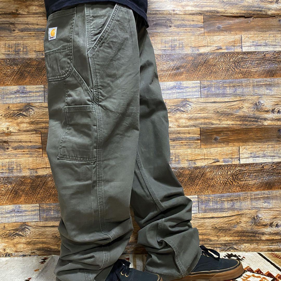 Carhartt カーハート ペインターパンツ ワークパンツ w36 緑 グリーン