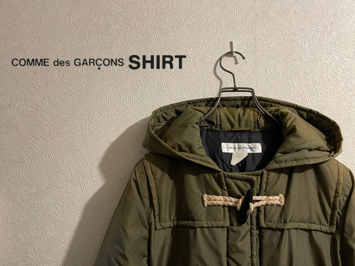 ◯ COMME des GARCONS SHIRT ナイロン ダッフル コート