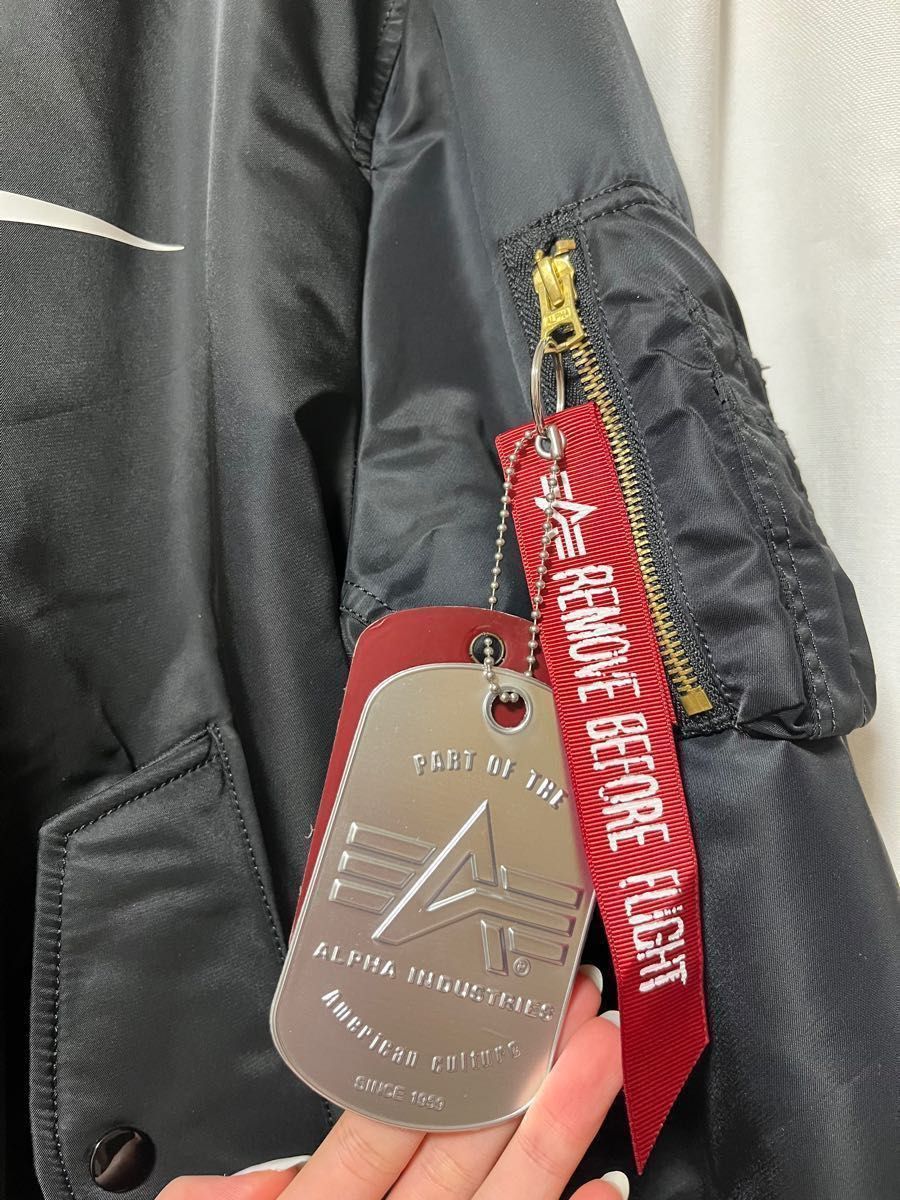 NIKE ALPHA MA-1 JACKET フライトジャケット ALPHA INDUSTRIES ナイキ