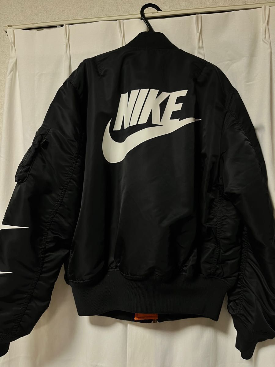 NIKE ALPHA MA-1 JACKET フライトジャケット ALPHA INDUSTRIES ナイキ