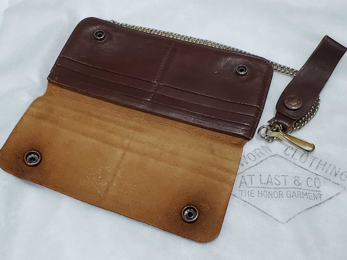 TIMEWORN CLOTHING ATLAST&CO アットラスト ホースハイド ウォレット