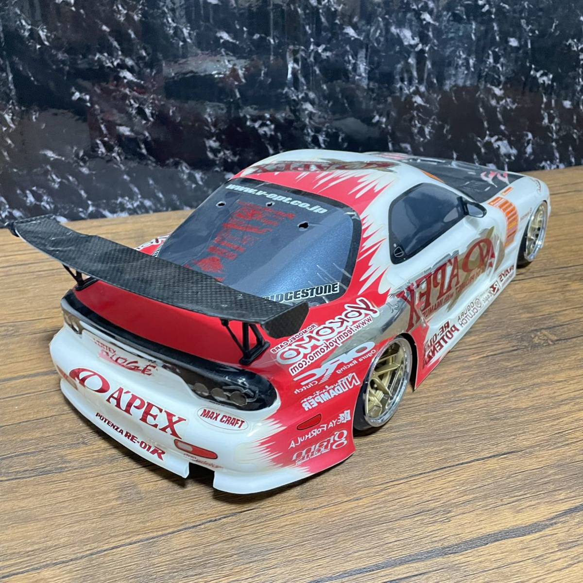 ヨコモ マツダ rx-7 FD 1/10 ラジコン ボディ rc ドリフト d1｜Yahoo
