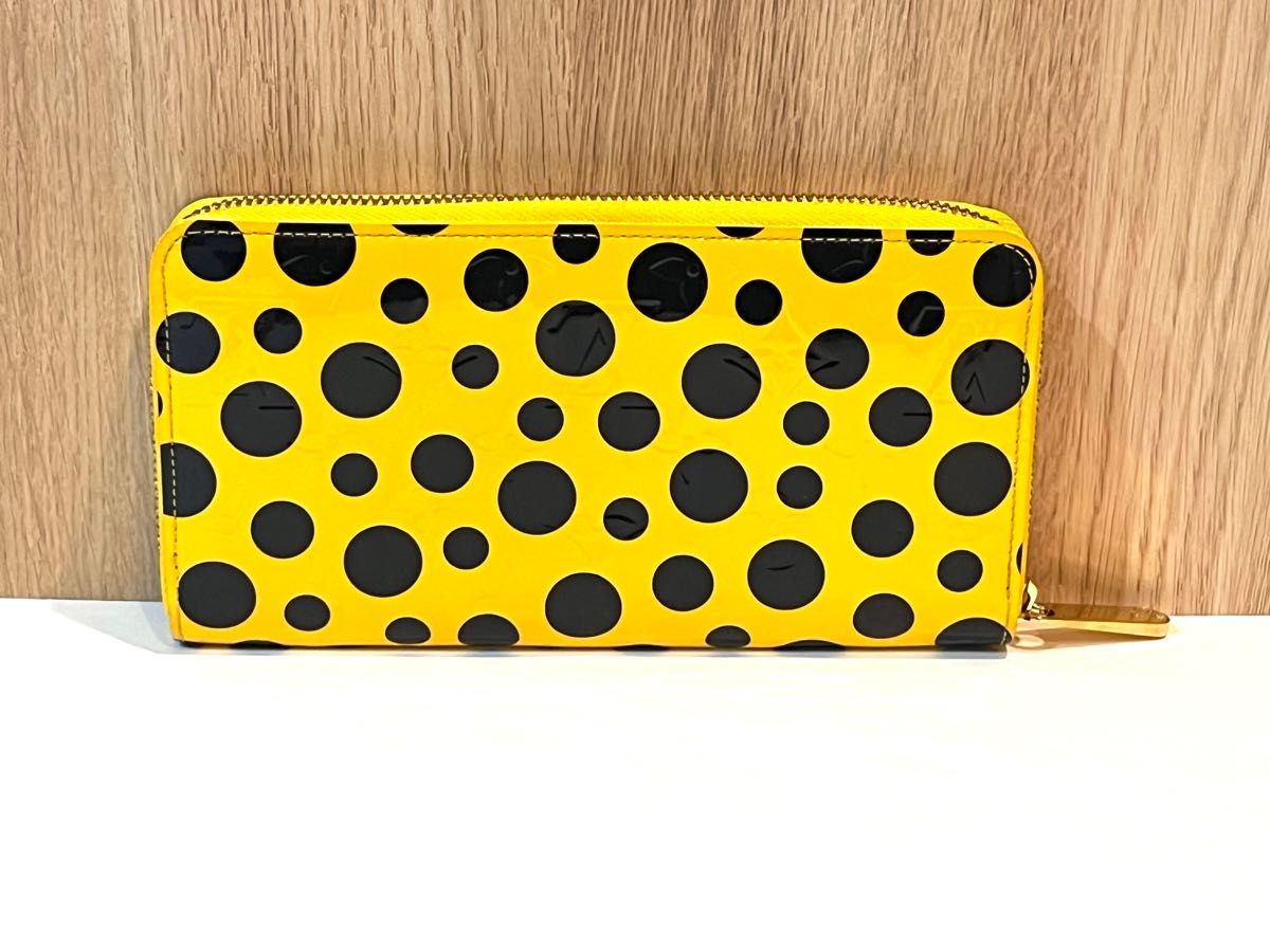 未使用 ルイヴィトン ジッピーウォレット ヴェルニ 草間彌生 草間弥生