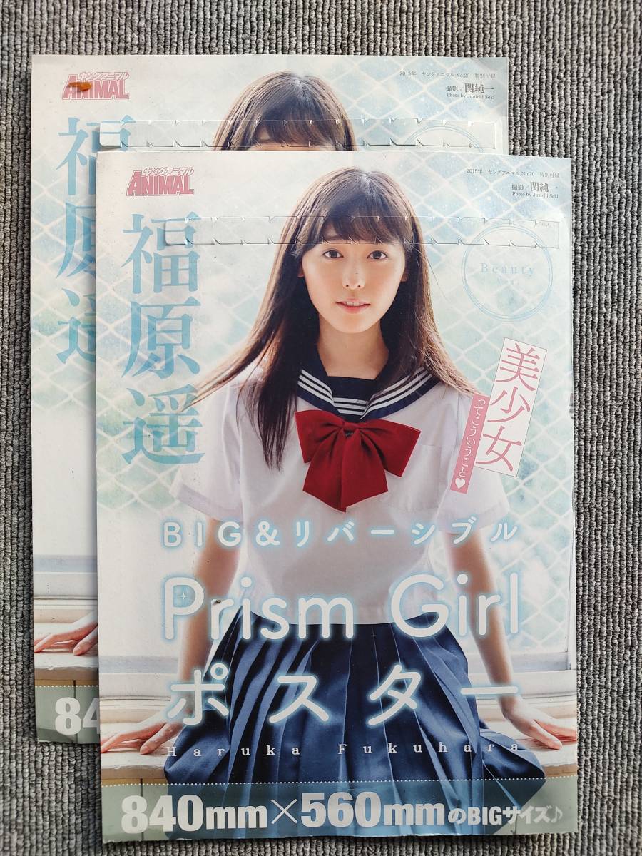 Yahoo!オークション - 福原遥 17歳 BIGリバーシブルポスター2枚 ヤン