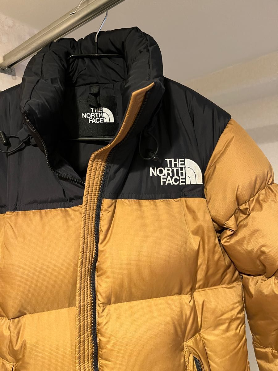 THE NORTH FACE ダウンジャケット ヌプシ ノースフェイス キャメル
