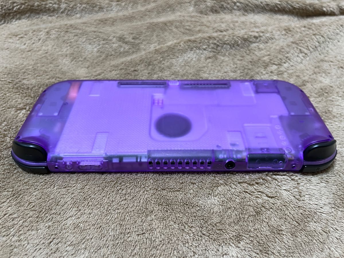 Nintendo Switch LITE パープルクリア カスタム eXtremeRate スイッチ