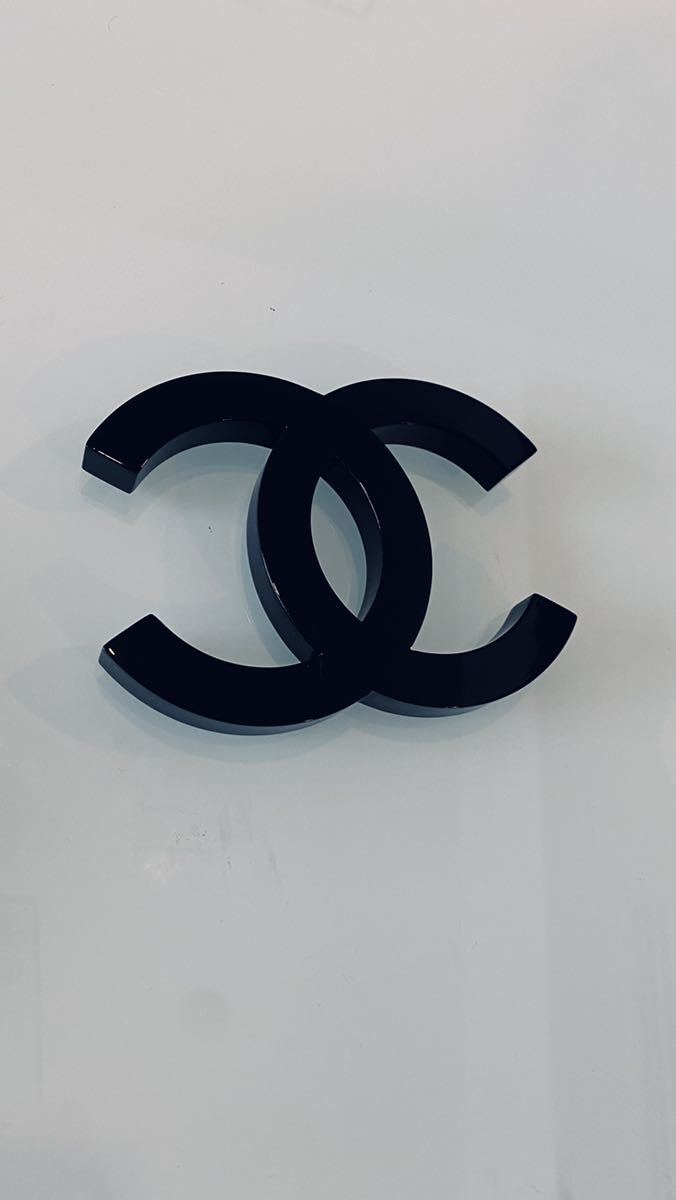 Yahoo!オークション - CHANELシャネルNY限定正規品オブジェ黒ブラック