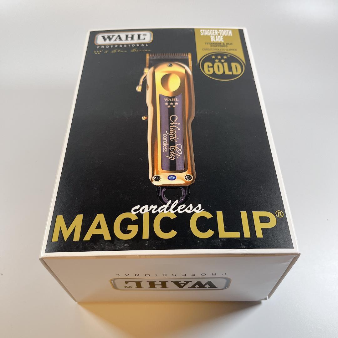 新品未使用 WAHL GOLD MAGIC CLIP コードレス バリカン ウォール