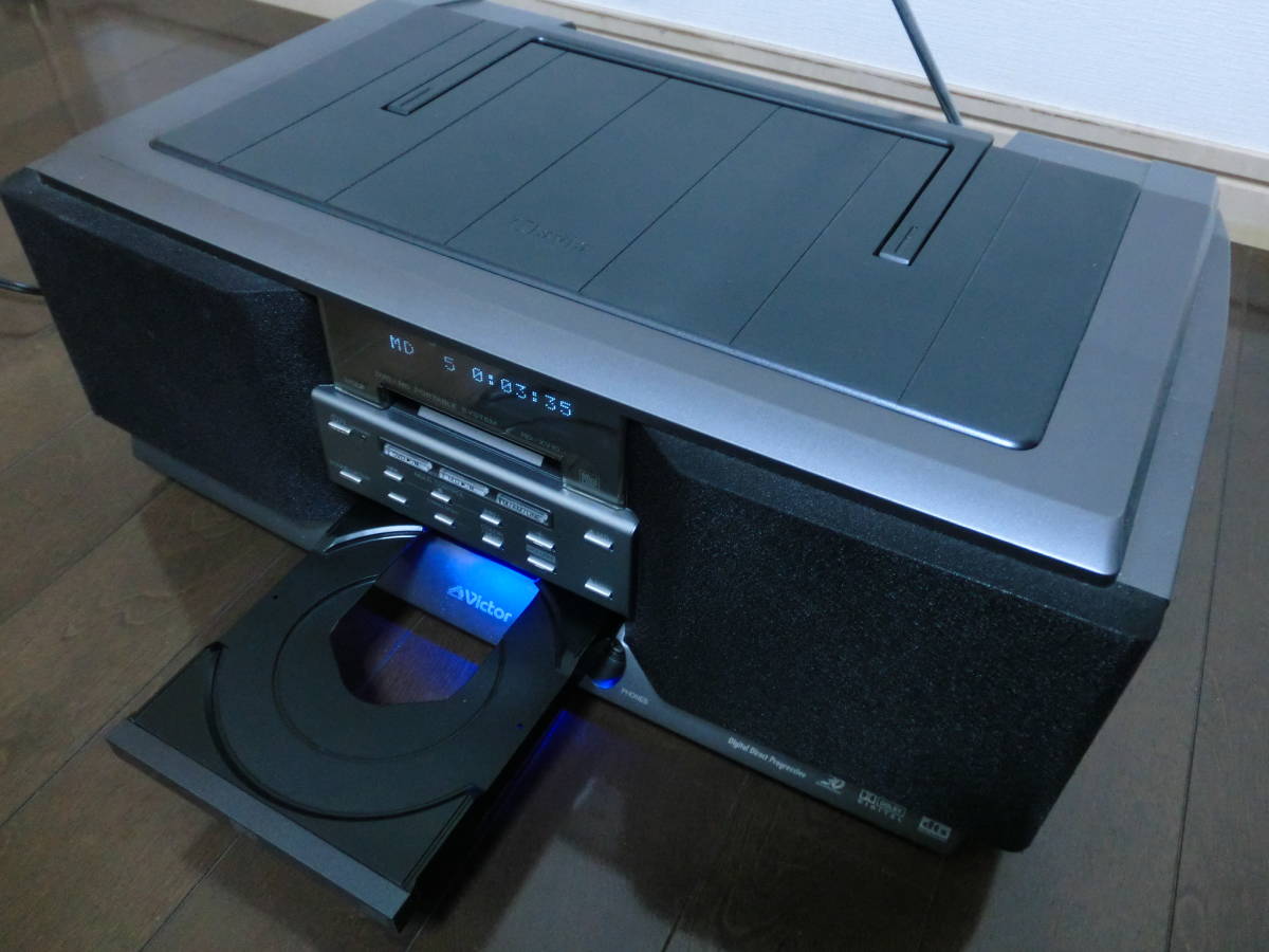 Yahoo!オークション - 【VictorのDVD/MDポータブルシステム「RD-XV10」