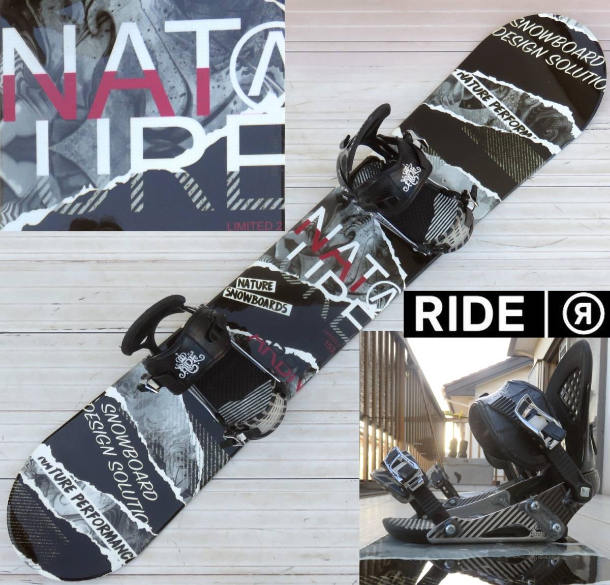 S9 Limited スノーボード 153cm nature スノーボード LIMITED 2 153センチ