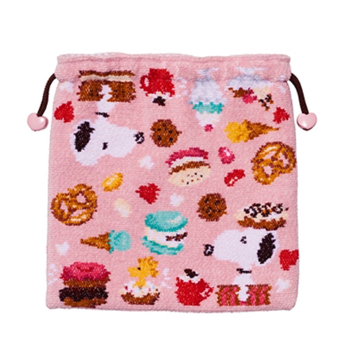 FEILER フェイラー PEANUTS ピーナッツ コラボ ラブスウィーツ 巾着