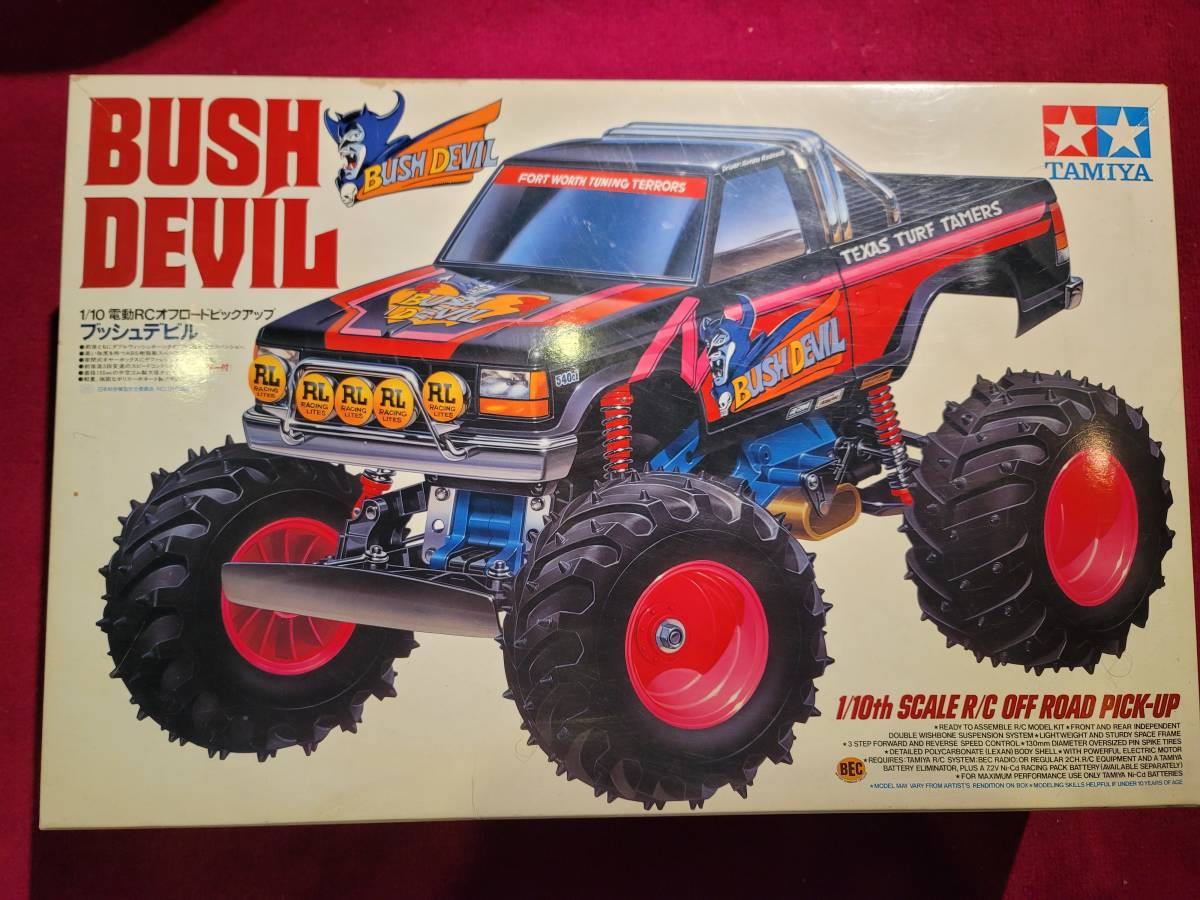 Yahoo!オークション - タミヤ ブッシュデビル BUSH DEVIL 新品未組立