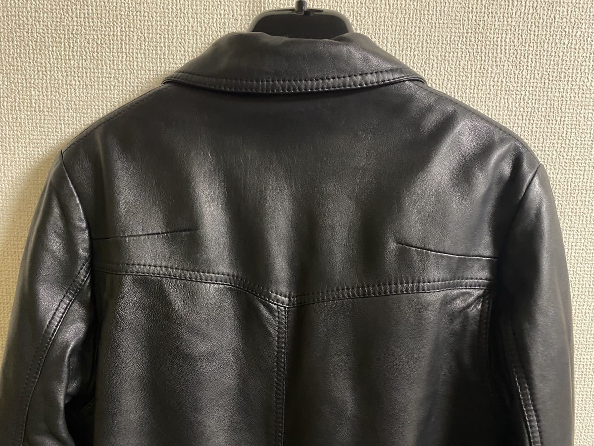 05AW dior homme Tポケット レザージャケット 46 エディ期 ディオール