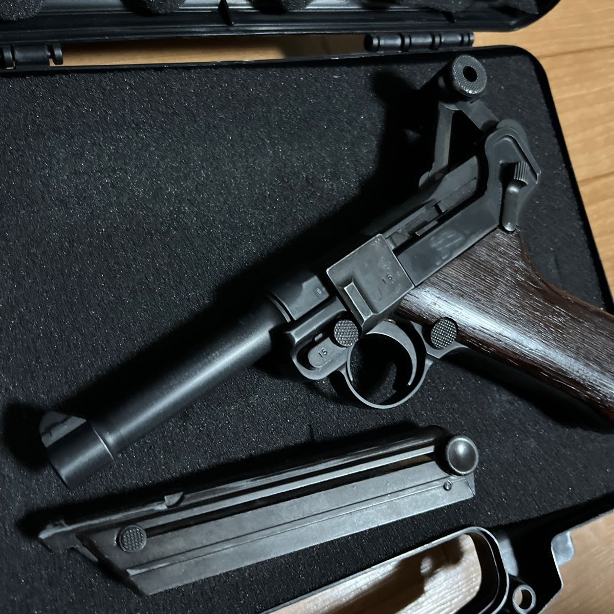 超レア タナカ ルガー p08 HW 世界三大銘木 鉄刀木限定木製グリップ