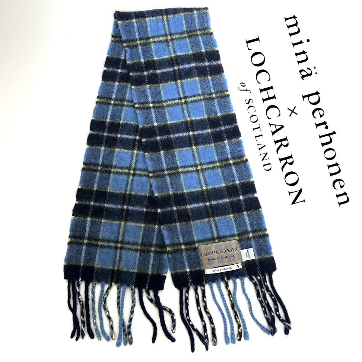 mina perhonen × LOCHCARRON ミナペルホネン ロキャロン カシミヤ 100