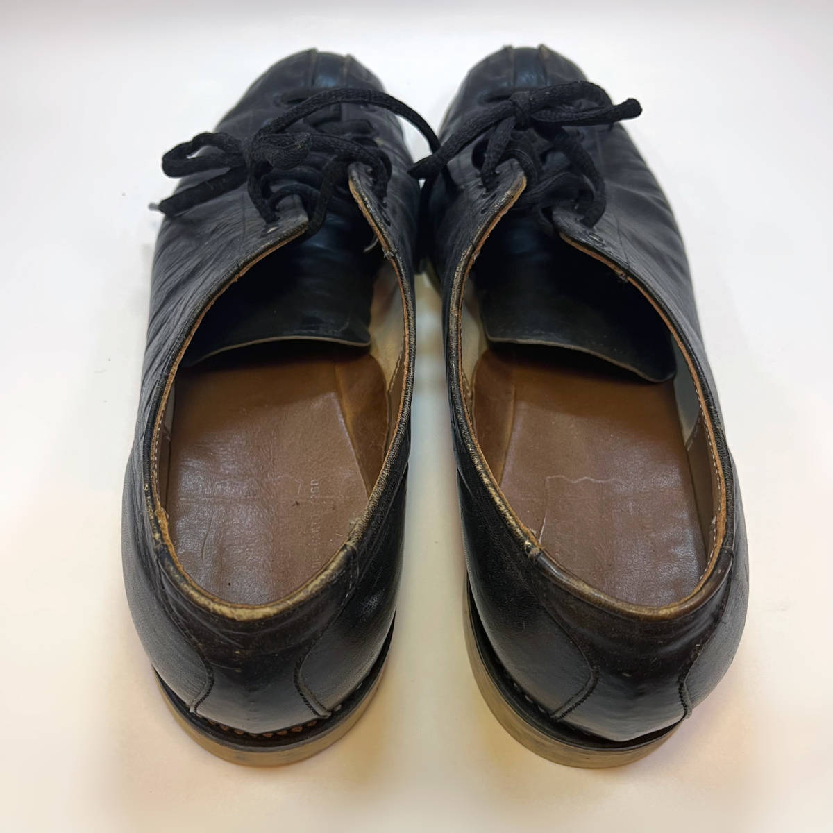 Yahoo!オークション - 50s HYDE ボウリングシューズ ビンテージ レザー