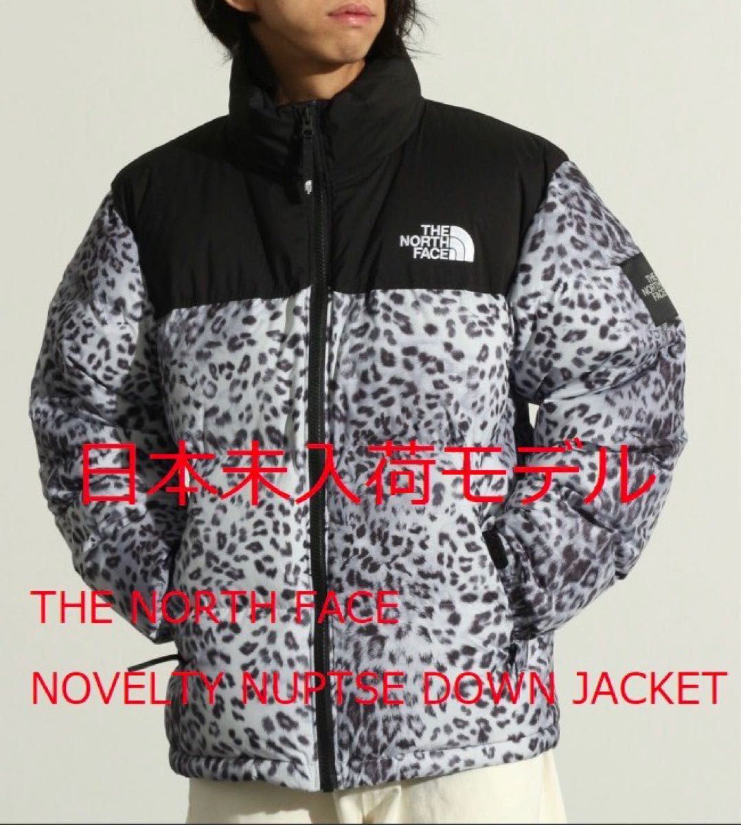 XL 日本未入荷 THE NORTH FACE NOVELTY NUPTSE DOWN JACKET Leopard 豹