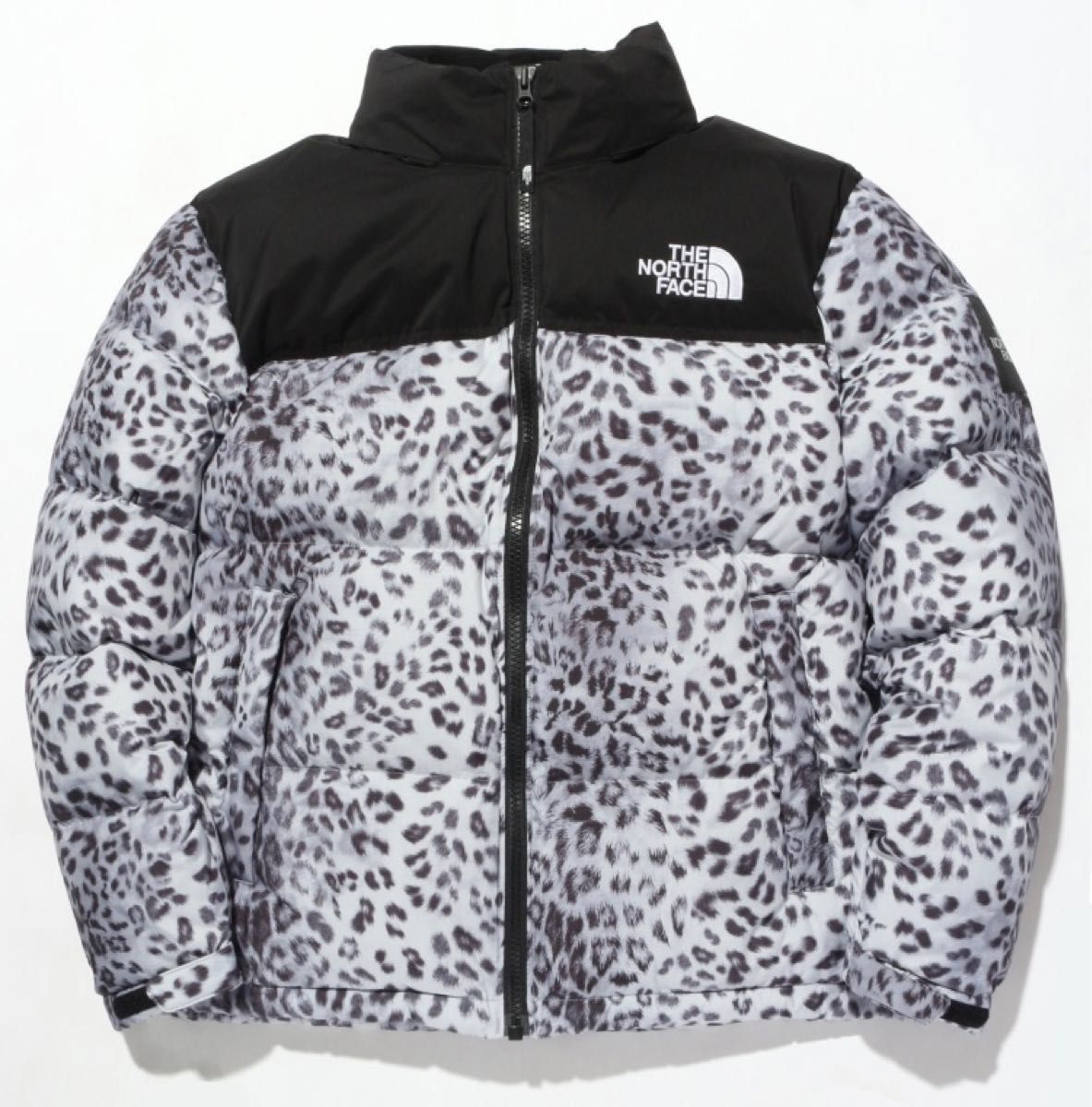 XL 日本未入荷 THE NORTH FACE NOVELTY NUPTSE DOWN JACKET Leopard 豹