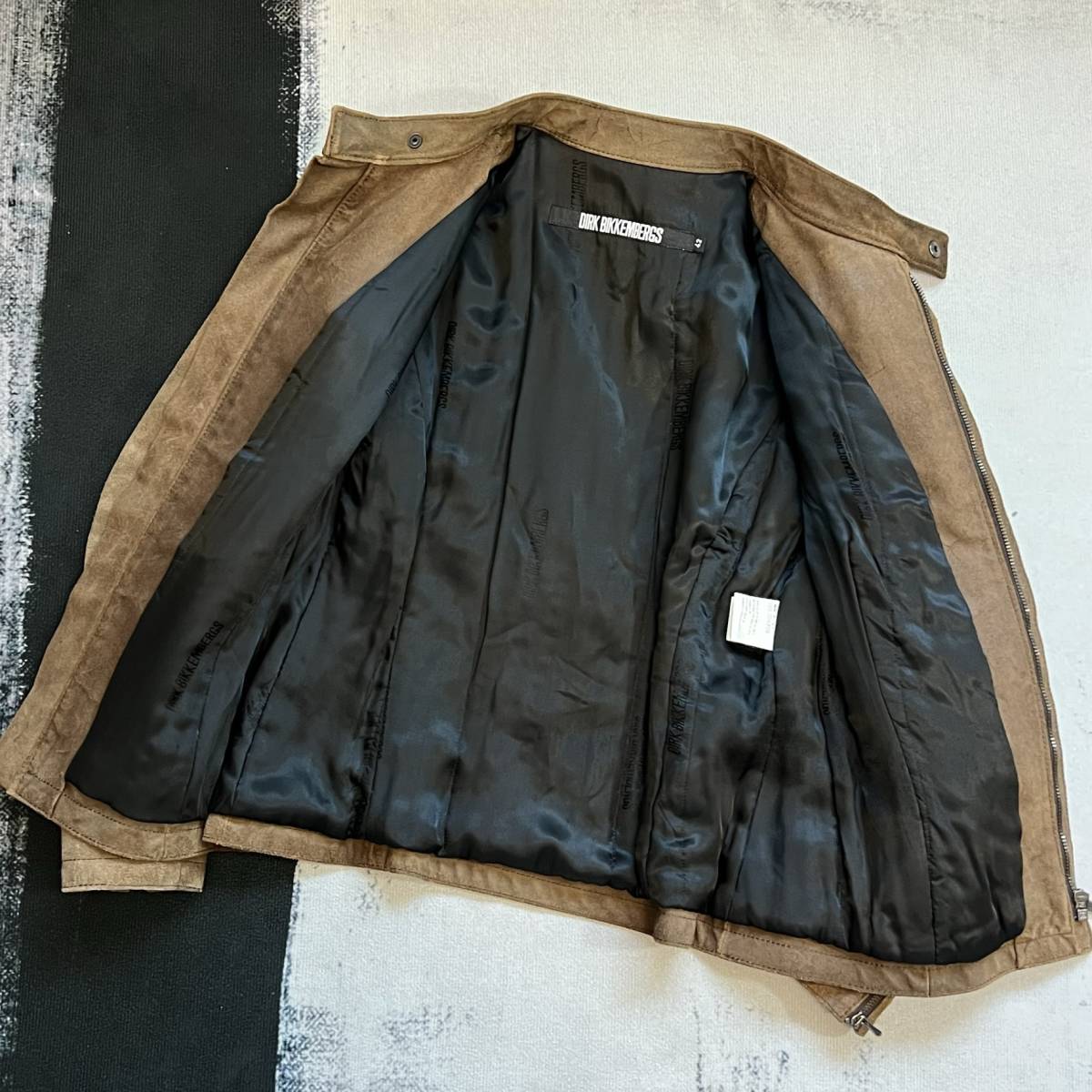 DIRK BIKKEMBERGS ダークビッケンバーグ カウレザージャケット