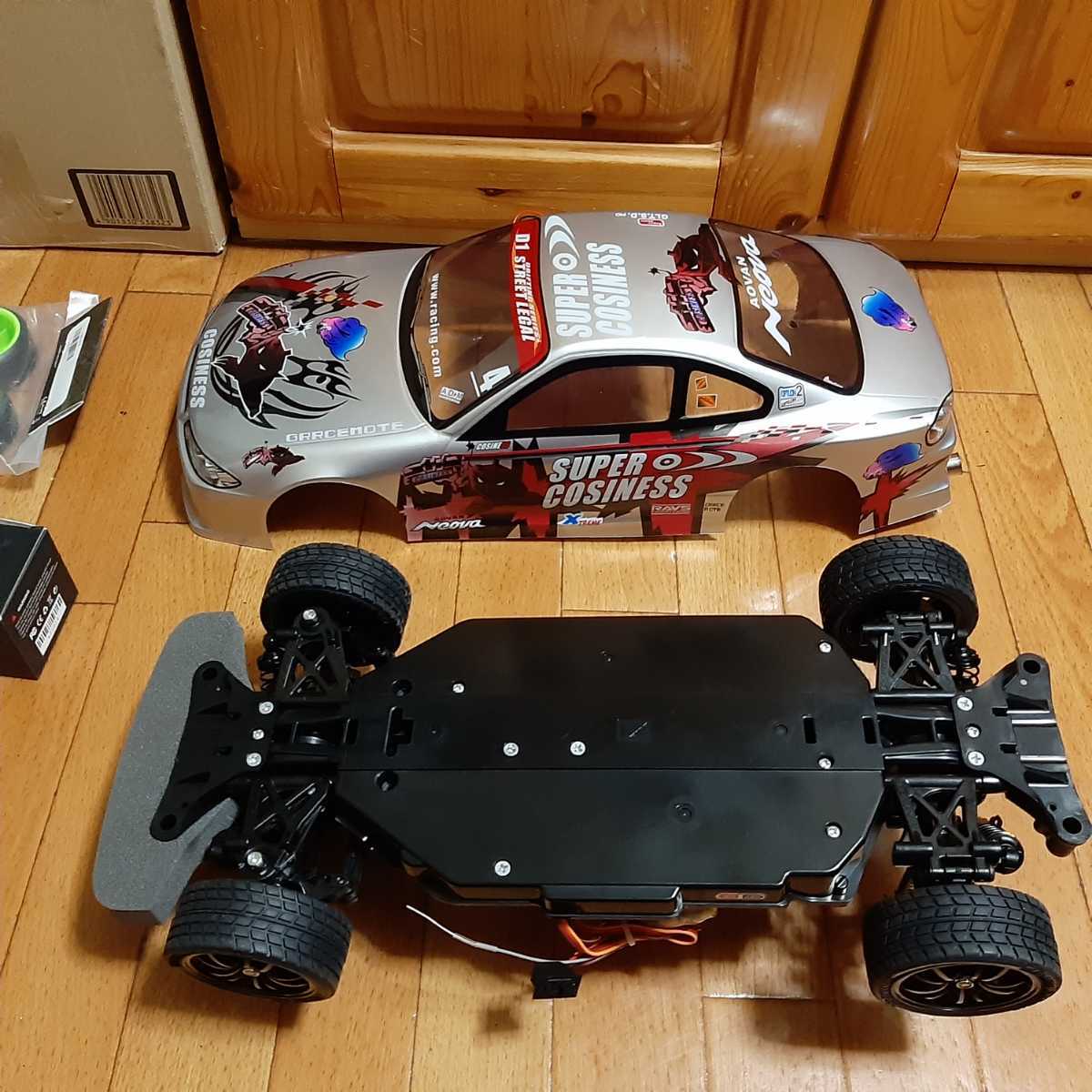 動画あり 即決《送料無料》 タミヤ ドリフト ラジコン フルセット TT02
