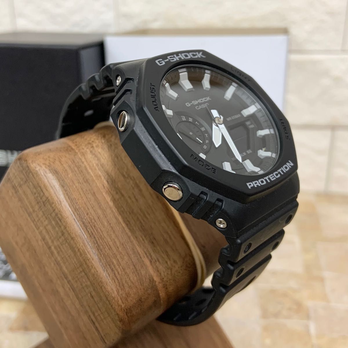 美品】G-SHOCK 5611 GA-2100 カシオーク 黒 新型 ブラック CASIO
