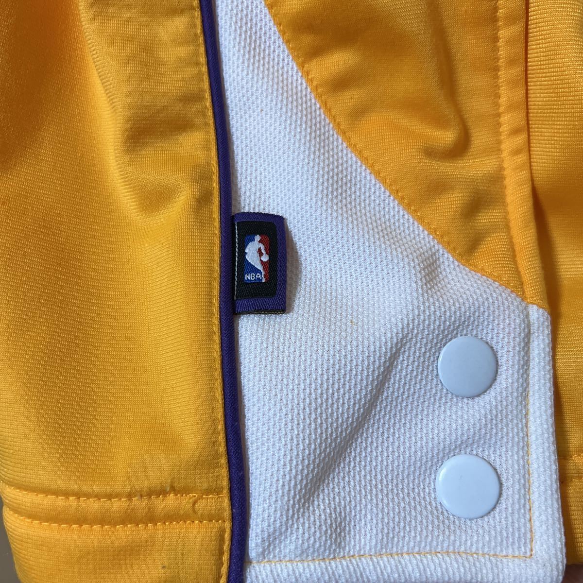 XL 大きなサイズ NBA レイカーズ ウォームアップパンツ （サイドフル