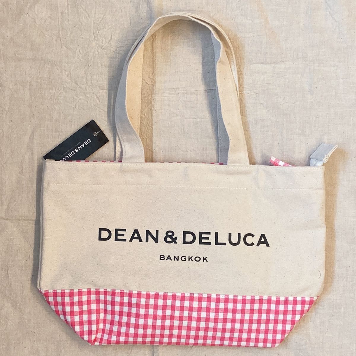 新品 DEEN&DELUCA バンコク限定トート ギンガムチェック｜Yahoo!フリマ
