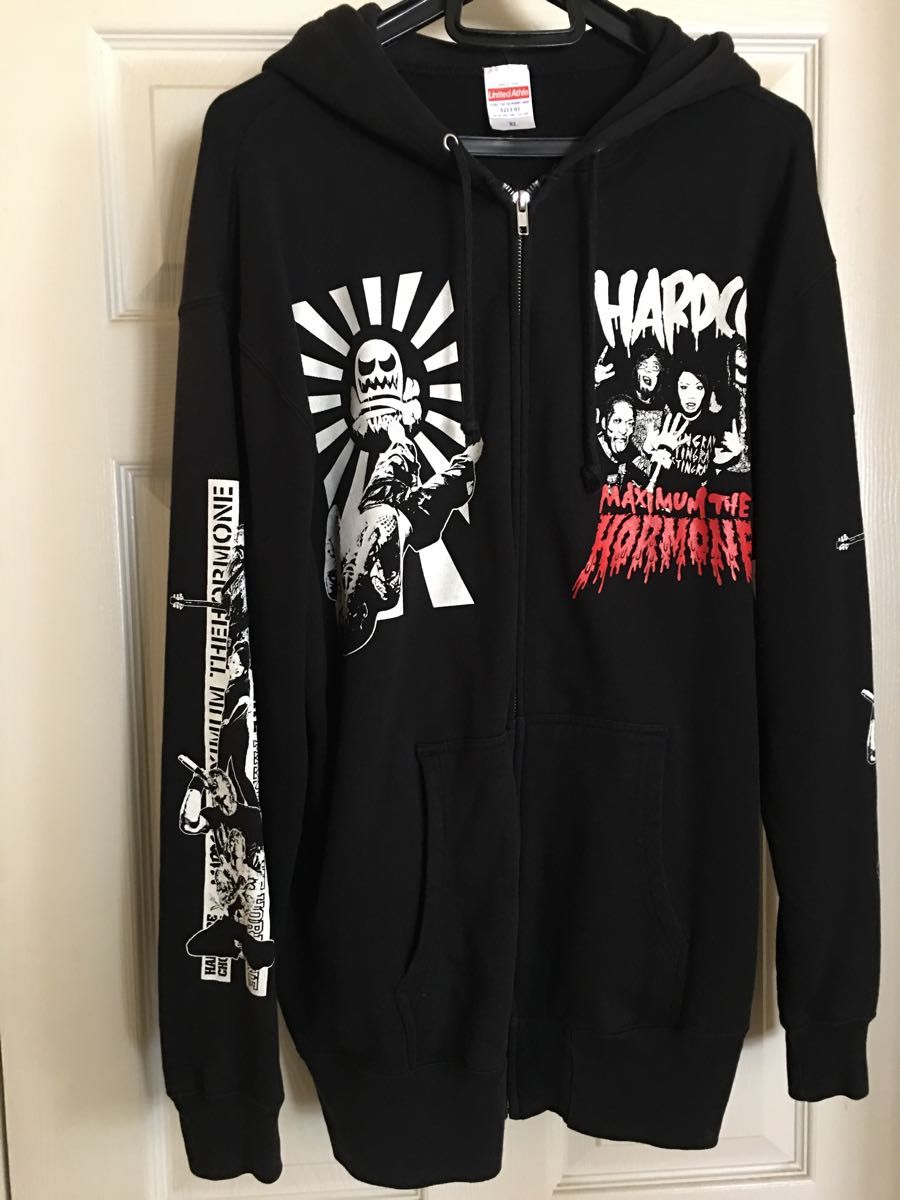 マキシマムザホルモン ヘドバン大虐殺パーカー XL｜Yahoo!フリマ（旧