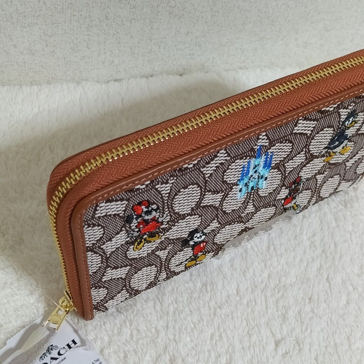 coach コーチ 新作 ディズニー コラボ 長財布 ブティックライン