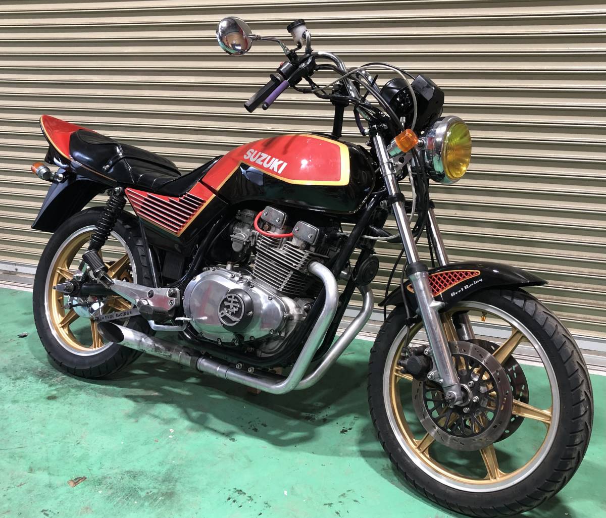 GSX400E domestic thing one time delete Goki sword real movement